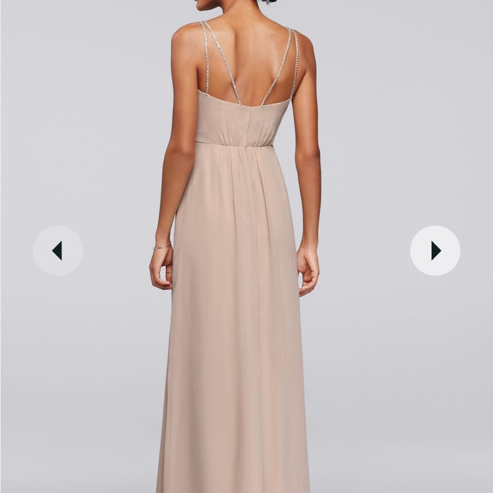 David's Bridal Bridesmaid Dress - light pink